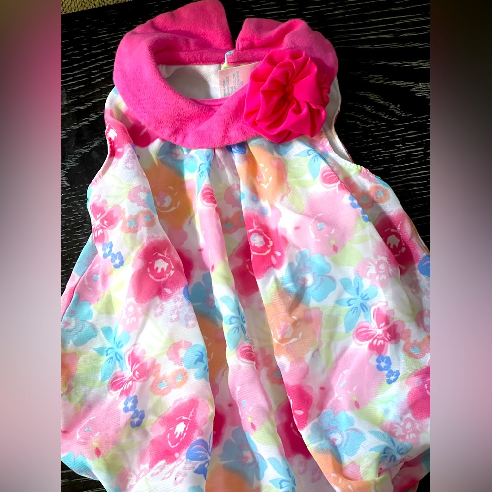Floral romper for baby
